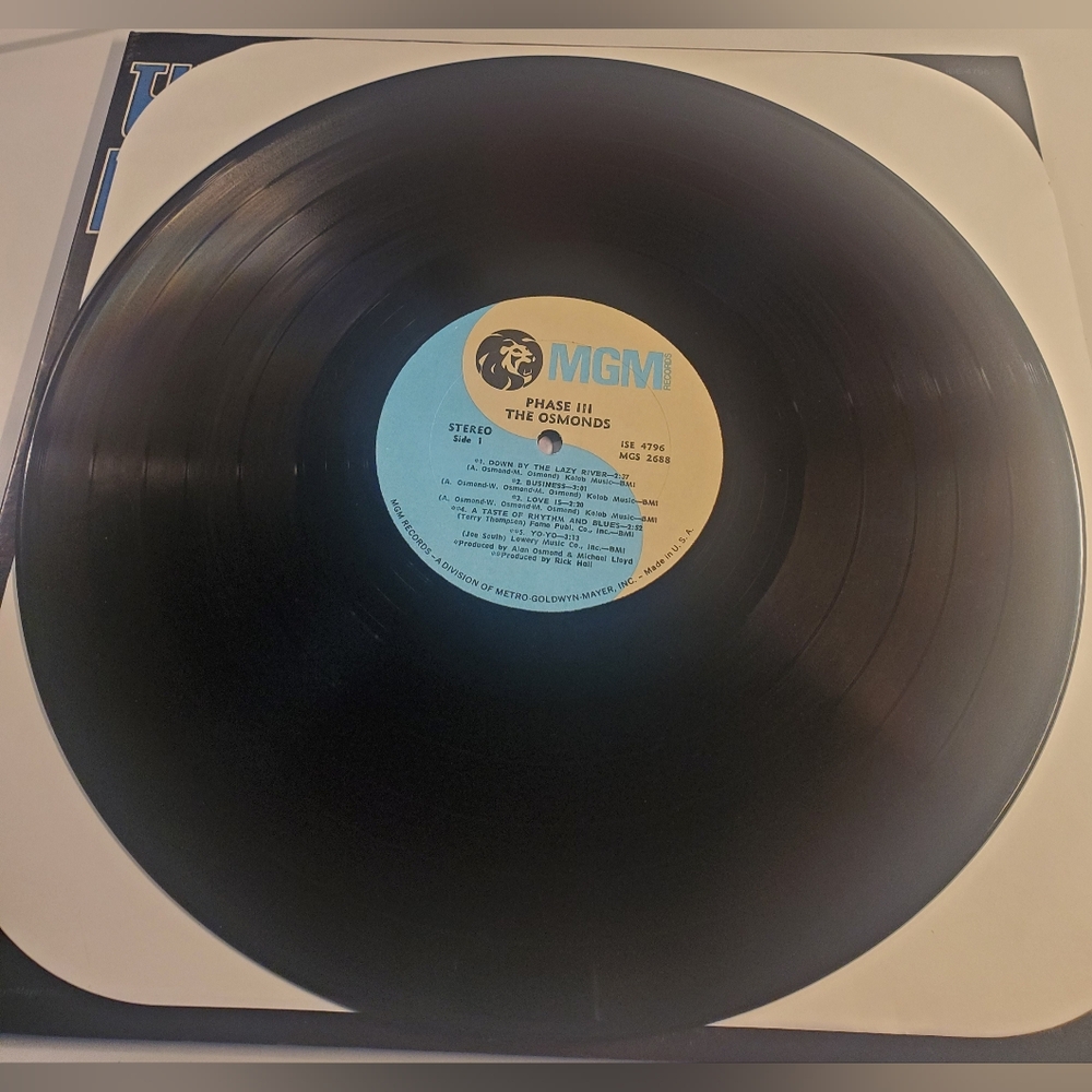 The Osmonds Phase 3 , Soul, Rock, 1971 LP - Picture 4 of 9